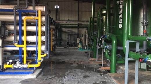 焦作市宏林新材料有限公司除盐水系统
